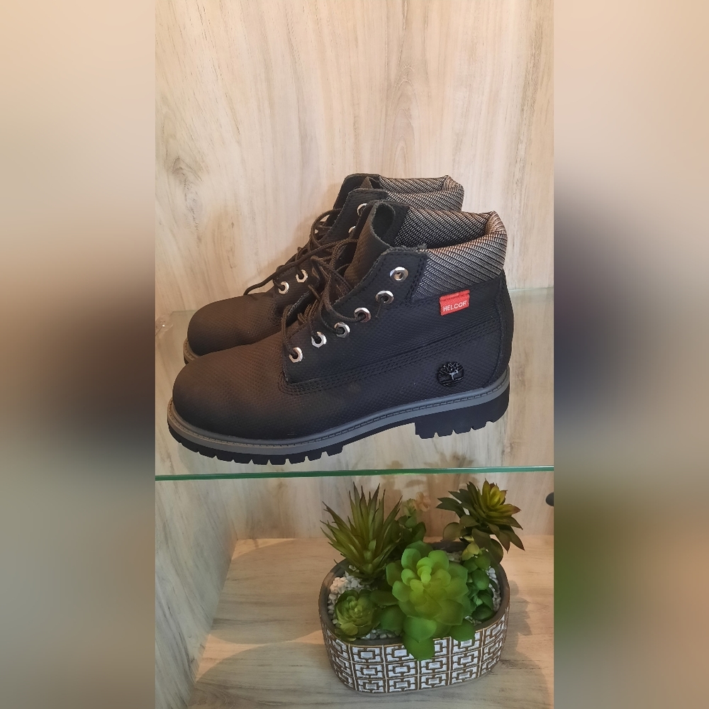 Timberland 6in Prem  Little Kids Black Helcor Boots Size 2.5 never used no box